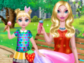 খেলা Mommy & Daughter Summer Day 