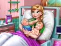 খেলা Ice Princess Twins Birth