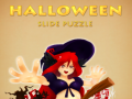 খেলা Halloween Slide Puzzle