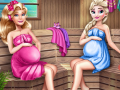 খেলা Cute Mommies Pregnant Sauna