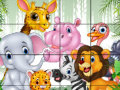 খেলা Animals Sliding Puzzle
