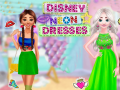 খেলা Disney Neon Dresses