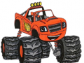 খেলা Coloring Monster Machines