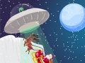খেলা Christmas Santa Claus Alien War