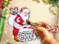 খেলা Santa Christmas Coloring