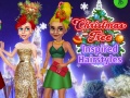 খেলা Christmas Tree Inspired Hairstyles