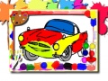 খেলা Racing Cars Coloring Book