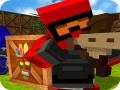 খেলা Blocky Gun Paintball 2