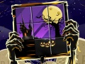 খেলা Puzzle Slide Terror