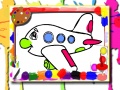 খেলা Airplane Coloring Book