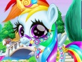 খেলা Rainbow Pony Caring