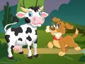 খেলা Domestic Animals Memory