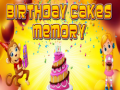 খেলা Birthday Cakes Memory