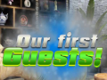 খেলা Our First Guests!