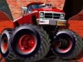 খেলা Crazy Monster Trucks Puzzle