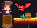 খেলা Tiny Man and Red Bat