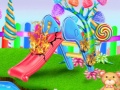 খেলা Candy Garden Cleaning