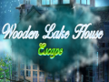 খেলা Wooden Lake House Escape