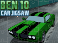 খেলা Ben 10 Car Jigsaw 