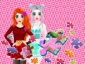 খেলা Puzzles So Different Princess