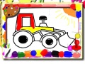 খেলা Back to School: Kids Car Coloring