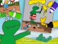 খেলা Coloring Kikker