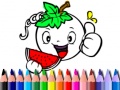 খেলা Back To School: Vegy Coloring Book