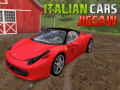 খেলা Italian Cars Jigsaw 