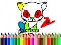 খেলা Back To School: Cat Coloring