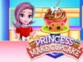 খেলা Princess Make Cup Cake