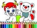 খেলা Back To School: Baby Doll Coloring