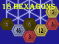 খেলা 18 hexagons