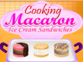 খেলা Cooking Macaron Ice Cream Sandwiches