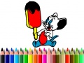 খেলা Back To School: Mouse Coloring