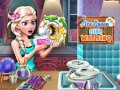 খেলা Ice Queen Dish Washing