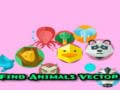 খেলা Find Animals Vector