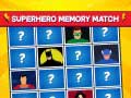 খেলা Superhero Memory Match