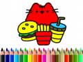 খেলা Back To School: Cute Cats Coloring