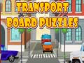 খেলা Transport Board Puzzles