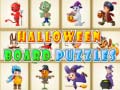 খেলা Halloween Board Puzzles
