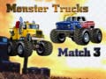 খেলা Monsters Trucks Match 3