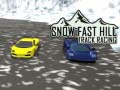 খেলা Snow Fast Hill: Track Racing