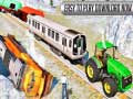 খেলা Chained Tractor Towing Train Simulator