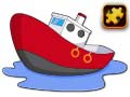 খেলা Cartoon Ship Puzzle