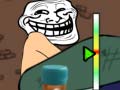 খেলা Troll Bottle Kick