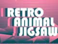 খেলা Retro Animal Jigsaw