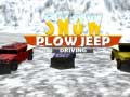 খেলা Winter Snow Plow Jeep Driving