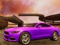 খেলা Crazy Car Stunts in Moon Cosmic Arena