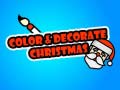 খেলা Color & Decorate Christmas