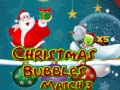 খেলা Christmas Bubbles Match 3 